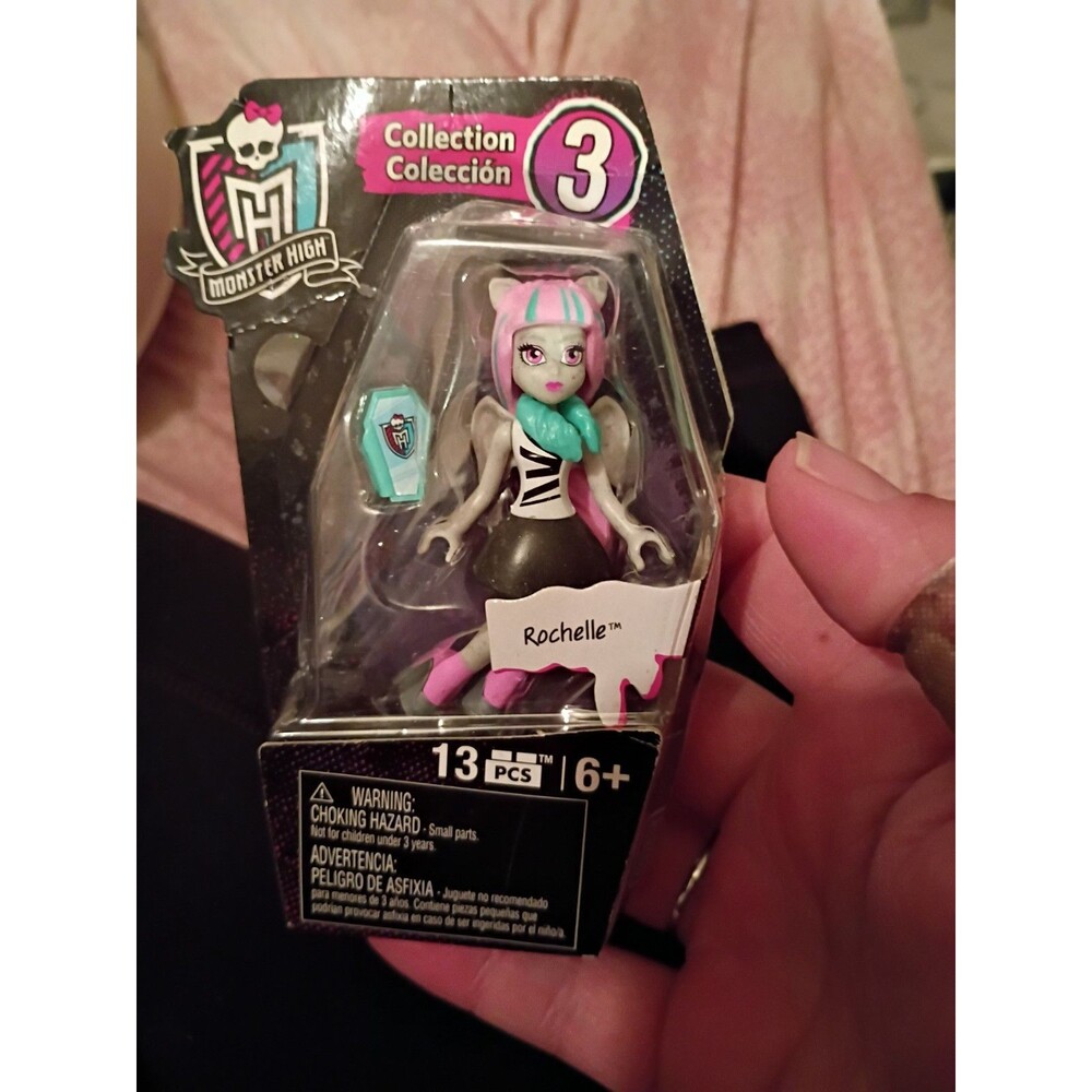 Mega Bloks Monster High Collection 3 Rochelle Minifigure New